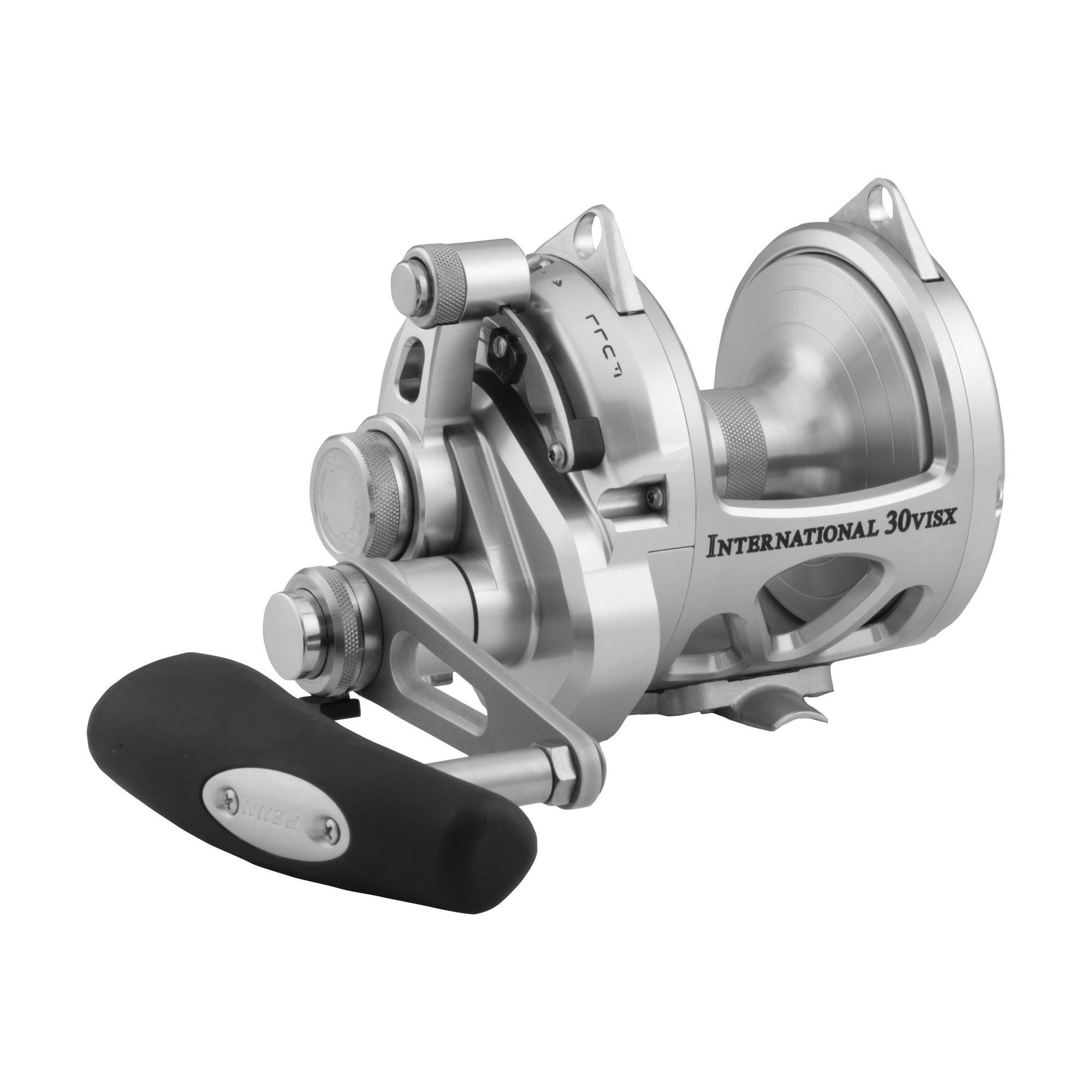 ペン　インターナショナル70  pen international 70 Penn 70VIS International VIS Two Speed Reel - Gold - Melton